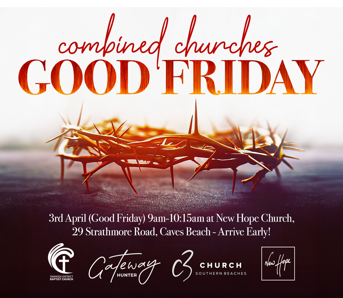 Good Friday Easter Swansea and Caves Beach